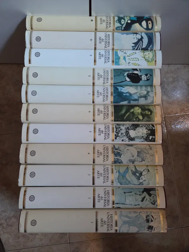 Historia universal del Arte. Completa. 11 tomos.