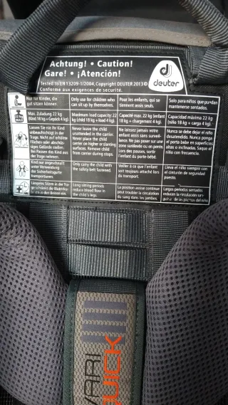 Mochila Portabebés Deuter