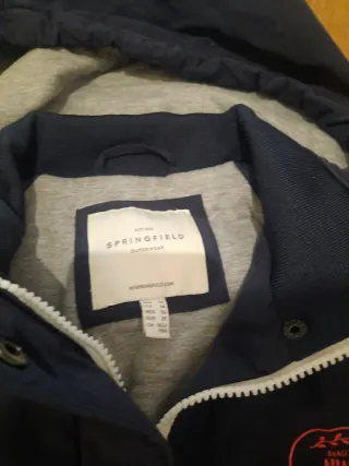 Cazadora Springfield Talla 38 Azul