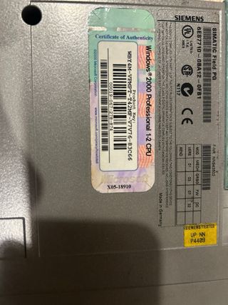 Siemens S5/S7 Programadora 6ES7710-0BA12-0FB1