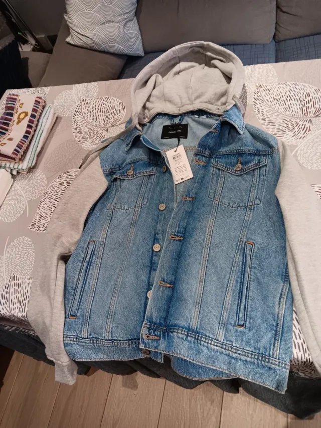 Chaqueta vaquera con capucha hombre Jack & Jones