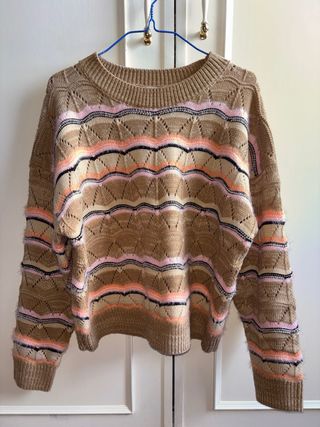 Jersey de punto con rayas