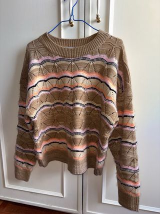 Jersey de punto con rayas