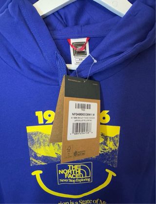 Sudadera The North Face Azul Talla M Nueva