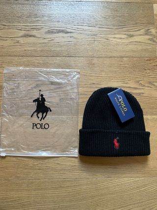 Cappello invernale nero Polo Ralph Lauren