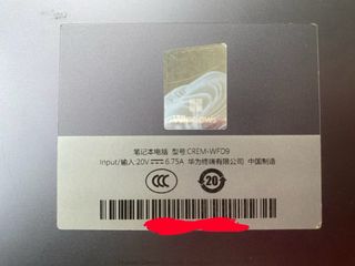 Huawei Matebook 16 Ryzen 7 16GB RAM