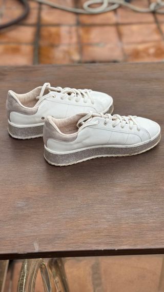 Deportivas mujer blancas talla 39