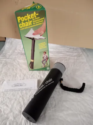 Silla plegable de bolsillo para senderismo