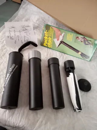 Silla plegable de bolsillo para senderismo