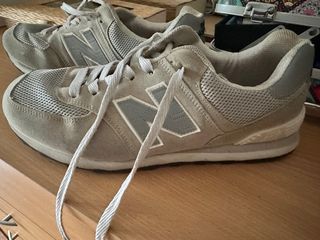 Zapatillas New Balance Beige/Gris