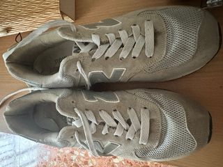 Zapatillas New Balance Beige/Gris