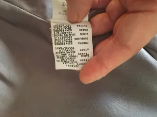 Cappotto vintage made in Italy spina pesce 46