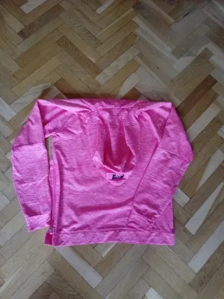 Sudadera con cremallera lateral mujer