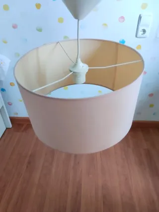 Lámpara infantil rosa