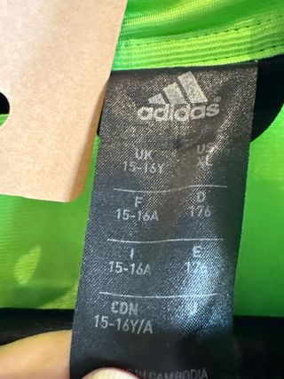 Chándal Adidas Verde y Negro