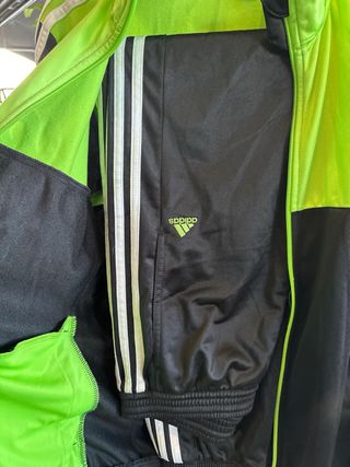 Chándal Adidas Verde y Negro