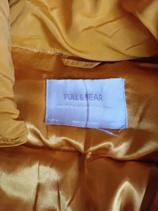 Chaqueta Pull&Bear Mujer Amarilla