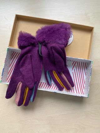 guantes con Caja Jo & Mr. Joe Marrón