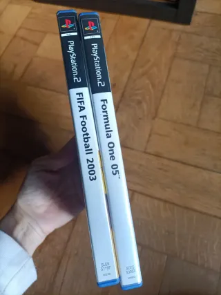 Juegos PS2 FIFA Football 2003 y F1 05 Fórmula 1 20