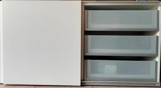 Muebles de salón modulares blancos