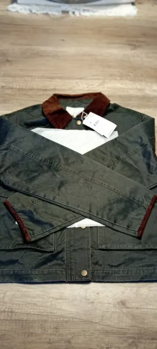 Parka Springfield Mujer Verde/Marrón