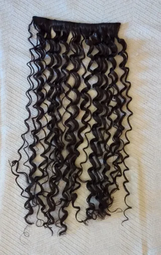 Extensiones Pelo Rizado Negro/Marrón