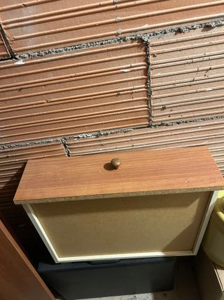 Escritorio madera con cajón extraíble
