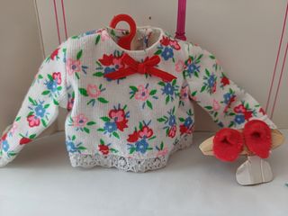 Barbie maglia pigiama,ciabattine.