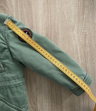 Parka bimbo Terranova verde con cappuccio