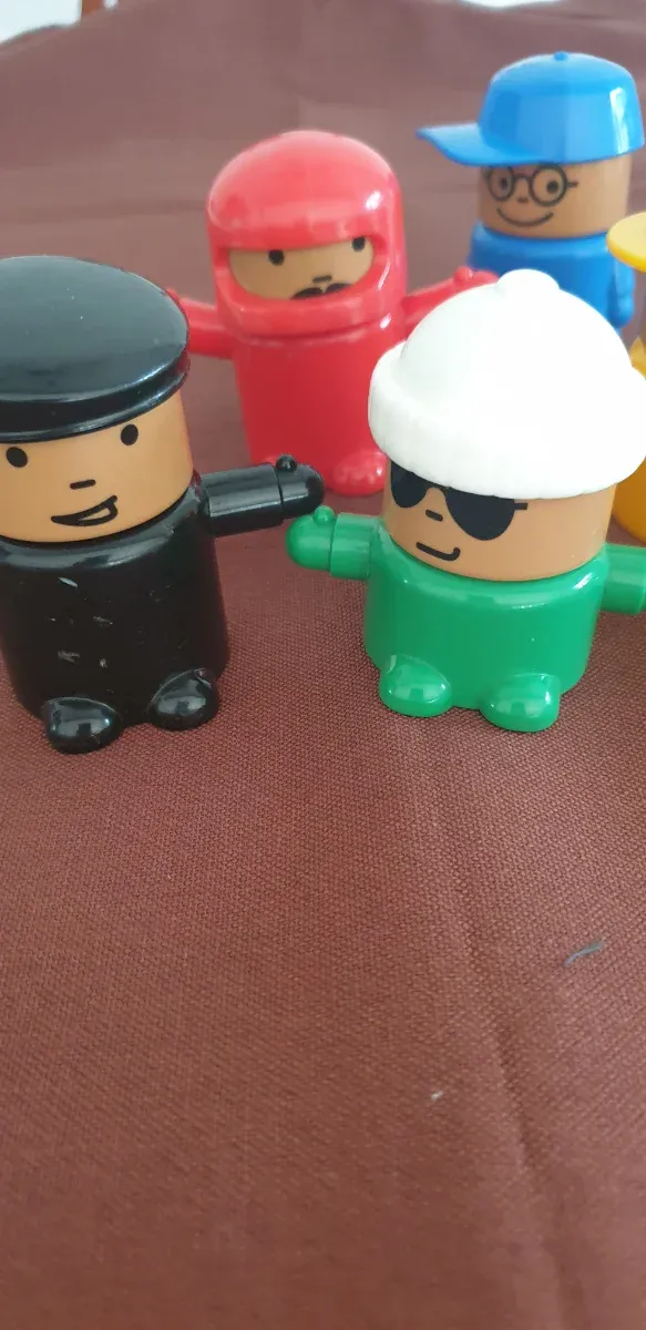 Muñecos encajables y desmontables