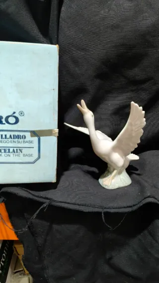 Lladró Pato Corriendo Porcelana