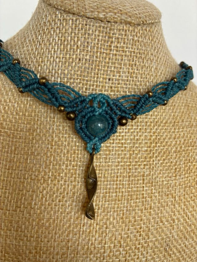 Gargantilla Macramé Hecha a Mano