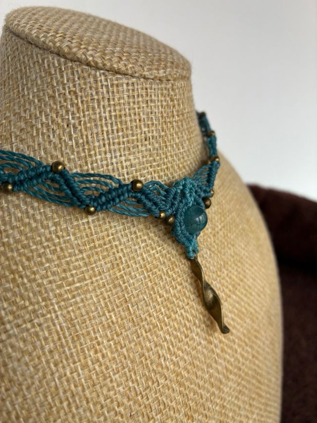 Gargantilla Macramé Hecha a Mano