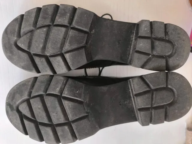 Scarpe Oxford Granate Donna