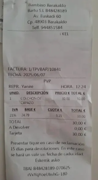 Moisés/Capazo/Cuna con patas bebé