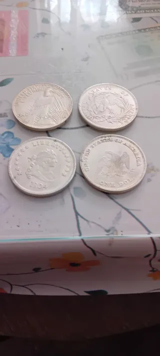 Lote 4 Monedas  USA