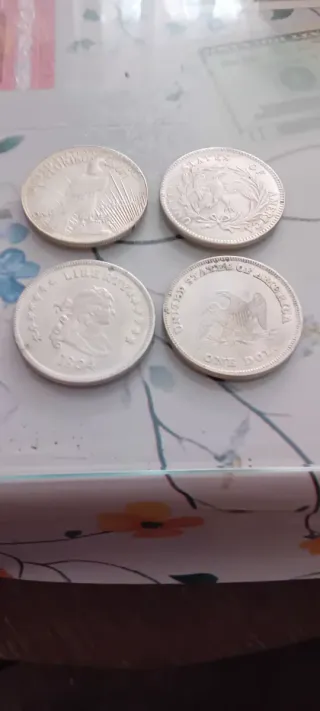 Lote 4 Monedas  USA