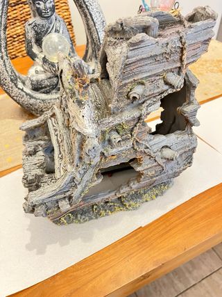 Barco y accesorios pecera gran tamaño