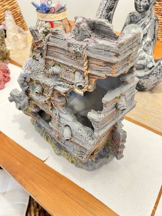 Barco y accesorios pecera gran tamaño