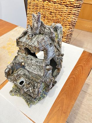 Barco y accesorios pecera gran tamaño