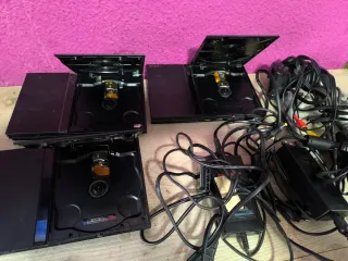 Consola Sony PS2 Slim Negra