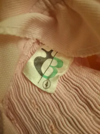 Vestido rosa con frunces