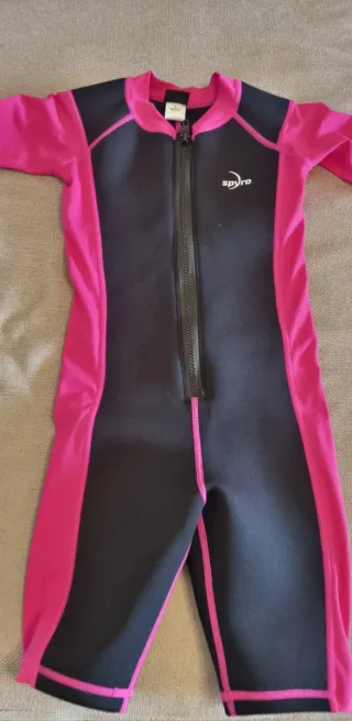 Neopreno Spyro niña rosa y negro