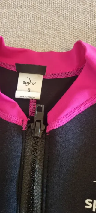 Neopreno Spyro niña rosa y negro