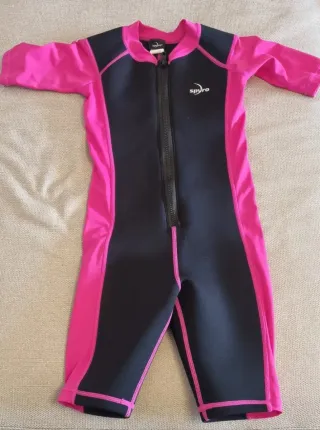 Neopreno Spyro niña rosa y negro