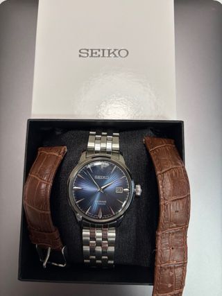 Seiko Presage Cocktail Blue Reloj Automático