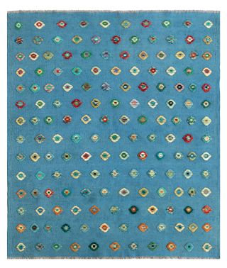 Tappeto Kilim Kaudani Lana Reversibile 201x153