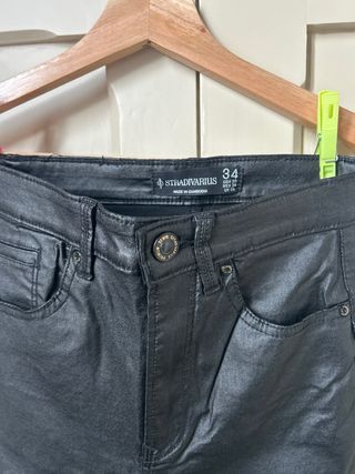 Pantalón Stradivarius Negro Talla 34
