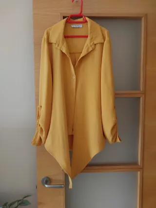 Camisa mostaza