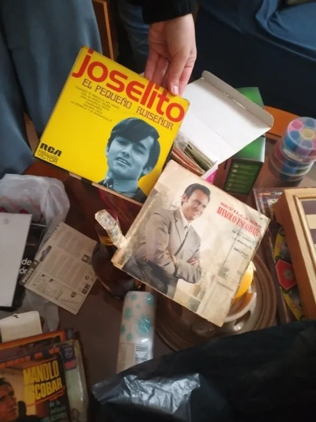 Lote Vinili di Manolo Escobar e Valderrama